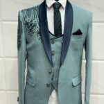 Designer Stone Work Suit Set 1