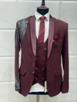 Designer Stone Work Suit Set 2