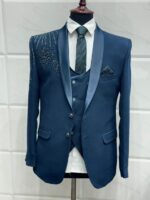 Designer Stone Work Suit Set 1 - Image 2