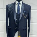 Designer Stone Work Suit Set 4