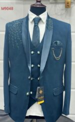 Designer Stone Work Suit Set 4 - Image 3