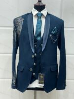 Designer Stone Work Suit Set 2 - Image 5