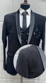 Designer Stone Work Suit Set 2 - Image 3