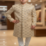 Velvet Sherwani Set