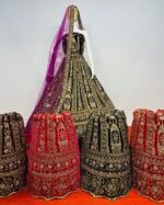 RJ Velvet Lehenga - Image 6