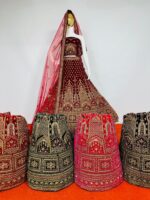 RJ Velvet Lehenga - Image 8