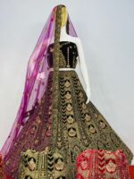 RJ Velvet Lehenga - Image 5