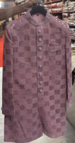 Velvet Sherwani Set - Image 3