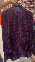 Velvet Sherwani Set - Image 4